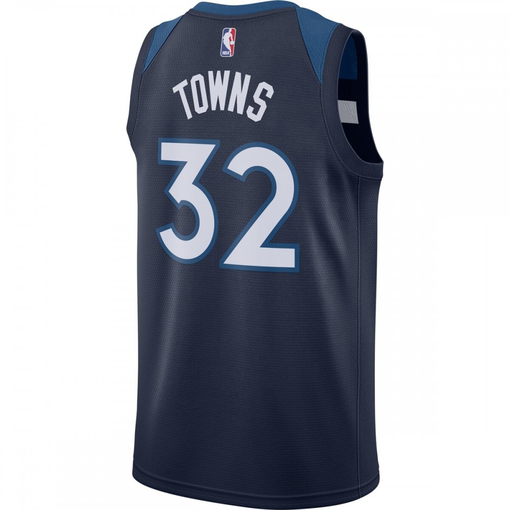 Karl-Anthony Towns Minnesota Timberwolves Swingman Jersey Navy - Icon Edition-Pro Kit Vault | Brand New 26/27 Sports Jerseys